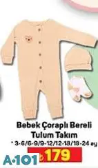 BEBEK ÇORAPLI BERELİ TULUM TAKIM BEBEK ÇORAPLI BERELİ TULUM TAKIM